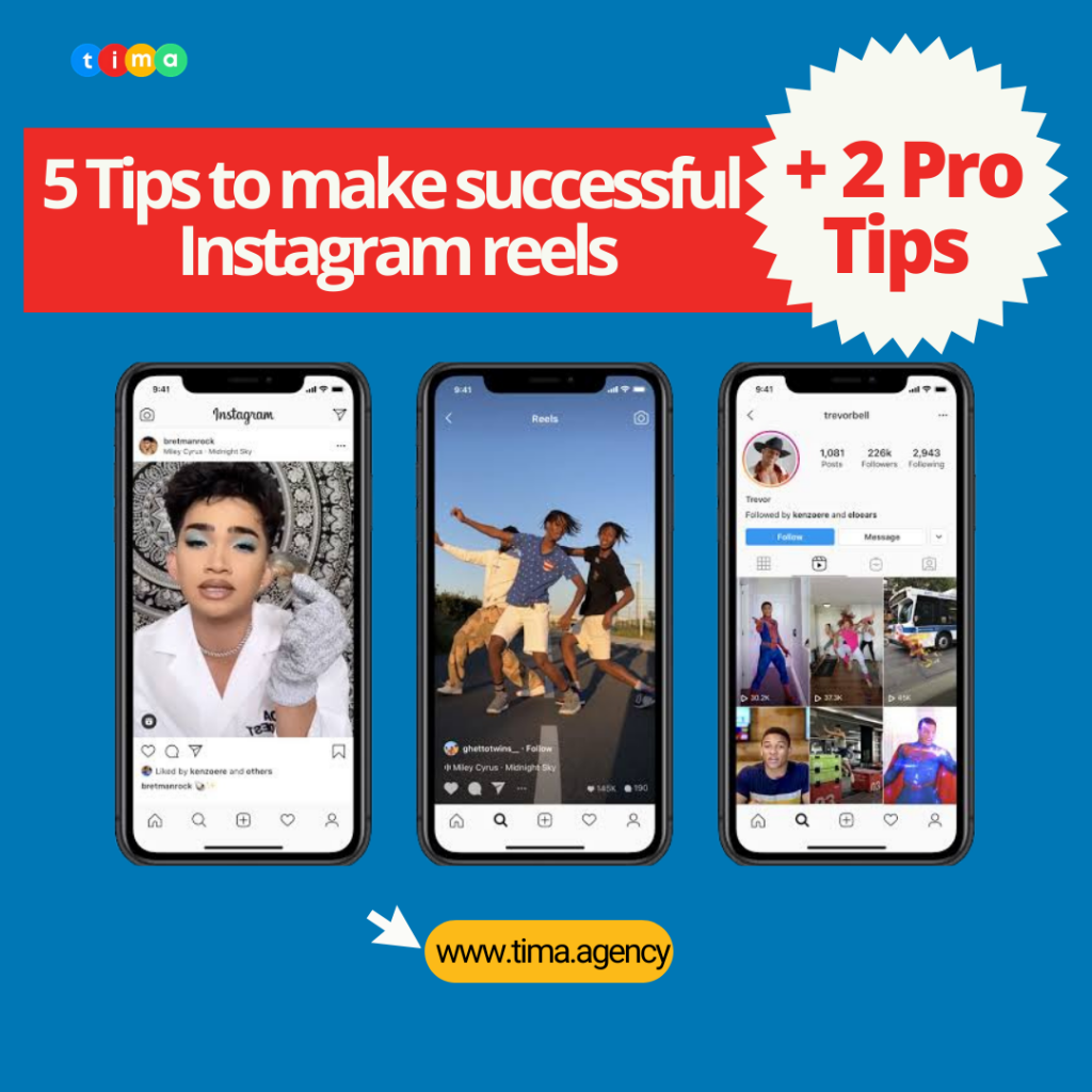 5 Tips to make successful Instagram Reels +2 Pro Tips 5 Tips to make successful Instagram Reels +2 Pro Tips