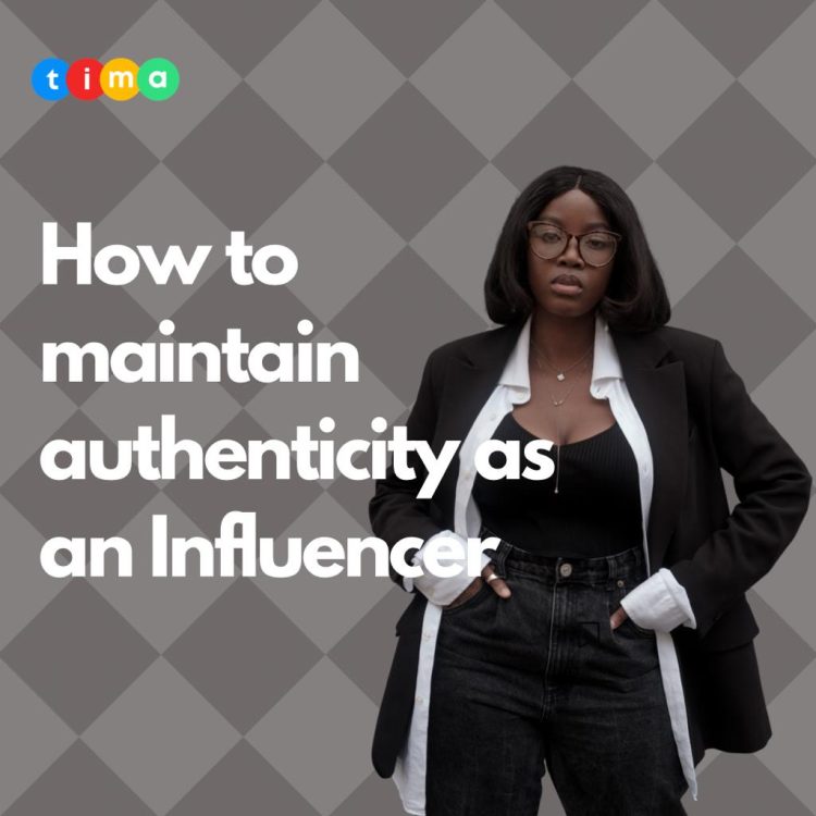 Maintaining authenticity as an influencer