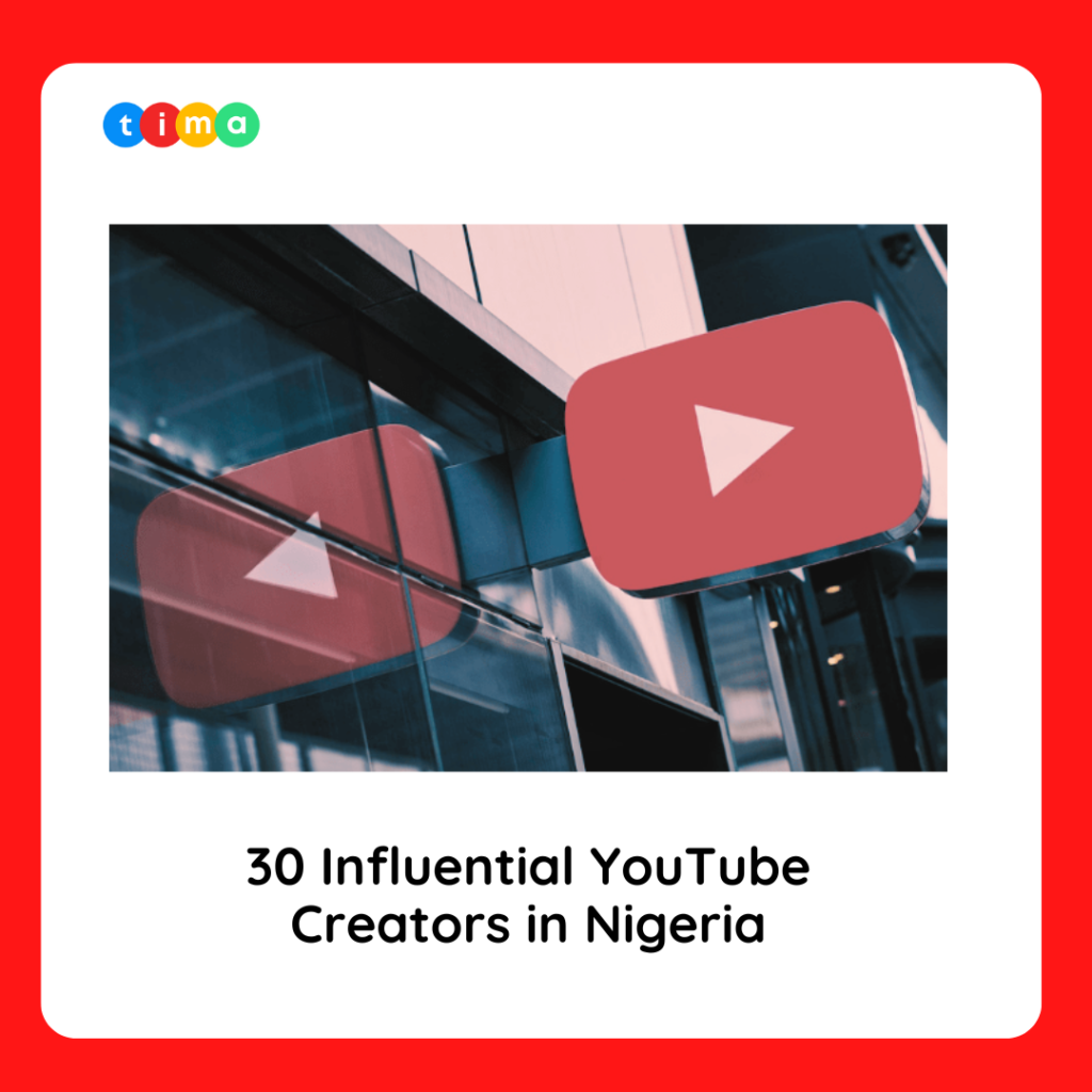 30 YouTube Influencers in Nigeria 30 YouTube Influencers in Nigeria