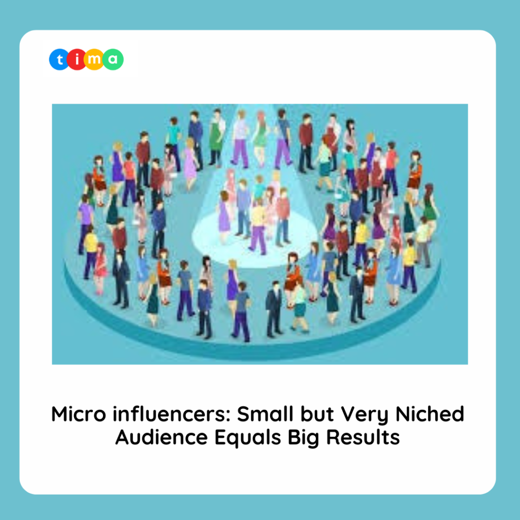 Micro influencers: Small but Very Niched Audience Equals Big Results Micro influencers: Small but Very Niched Audience Equals Big Results
