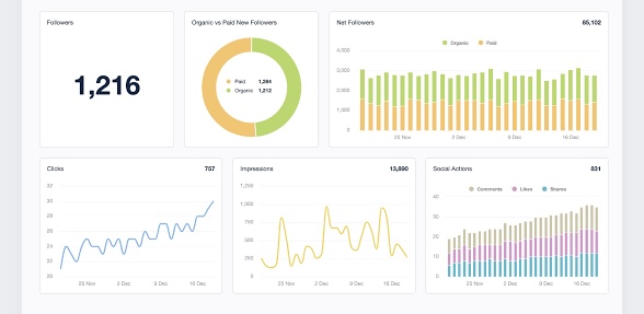 Social media report