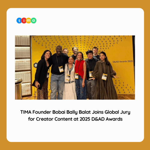 TIMA Founder Bobai Bally Balat Joins Global Jury for Creator Content at 2025 D&AD Awards