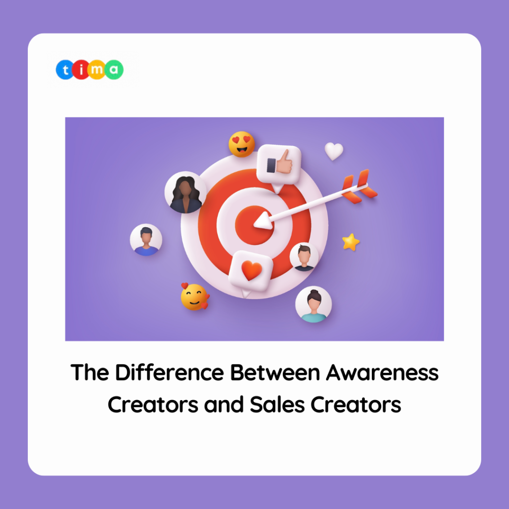 The Difference Between Awareness Creators and Sales Creators The Difference Between Awareness Creators and Sales Creators